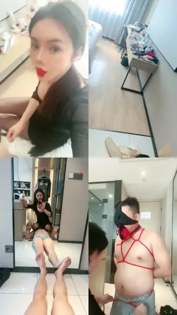 【龙儿】性感女神-黑丝脚诱惑/骑马/sp/坐脸窒息/捆绑内裤塞嘴