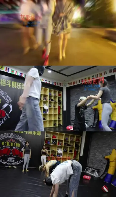 【HPL栖心之栈】女女摔跤与拳馆人肉垫