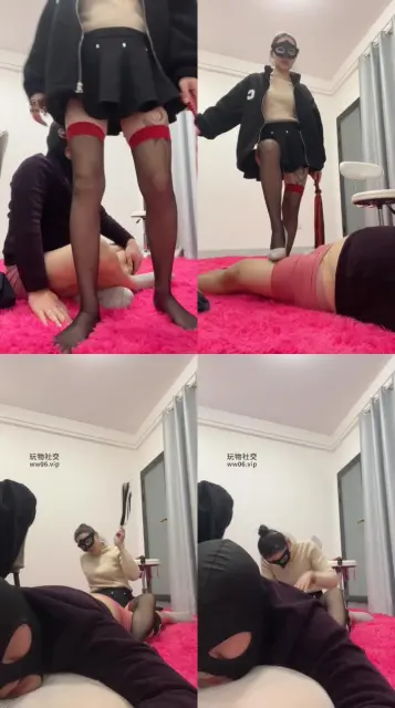 【姗姗】高跟黑丝踩/sp鞭打