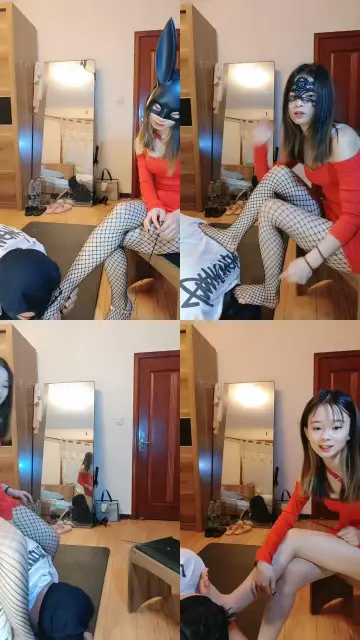 【诗琪】陪酒女郎网袜美腿诱惑虐