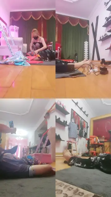 【依依东望】丝巾全包窒息虐