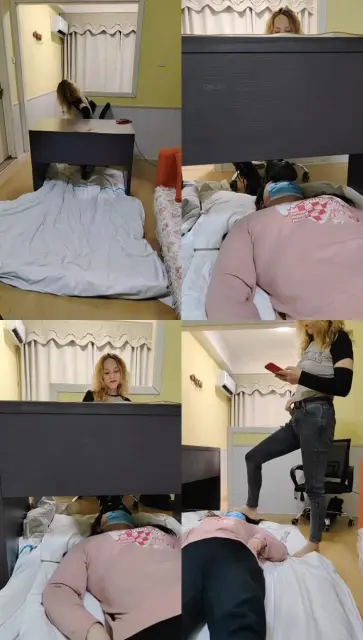 【樱樱】混血女S-靴子桌下无意识踩