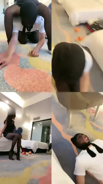 【冷御大大】原味黑丝高跟恋足调