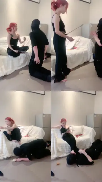 【千岁大人】精神小妹重度耳光/鞭打/脚下喂食