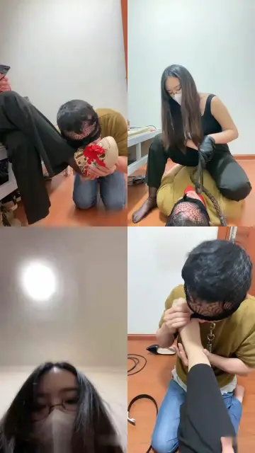 【鬼鬼】惩罚口嗨狗-鞭打/掐脖窒息/叼高跟骑马/闻臭脚