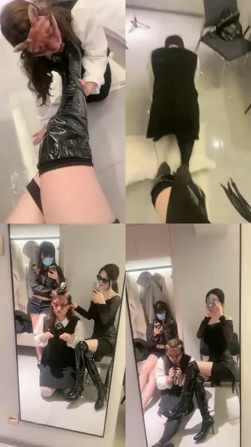 【南纯熙】母畜-双S-清理脏长靴/骑马转胯/顶鞋【双视角完整版】