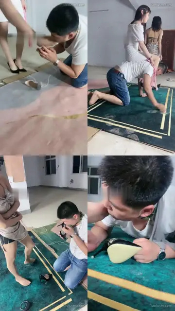 【兔美美】废旧办公室骑马练习【双视角版】