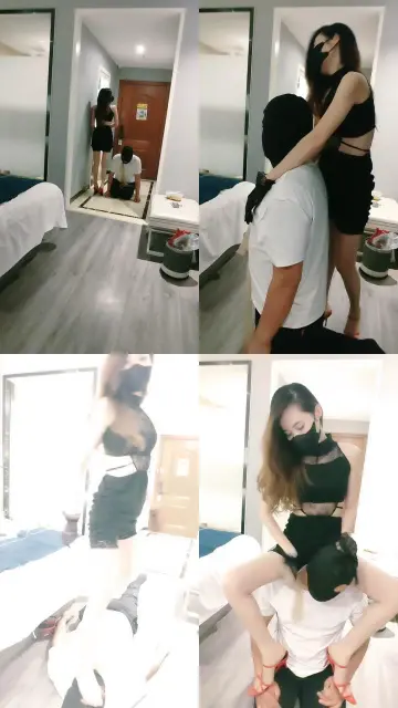 【多多】揪耳遛狗/断头骑/耳光虐乳/踩踏