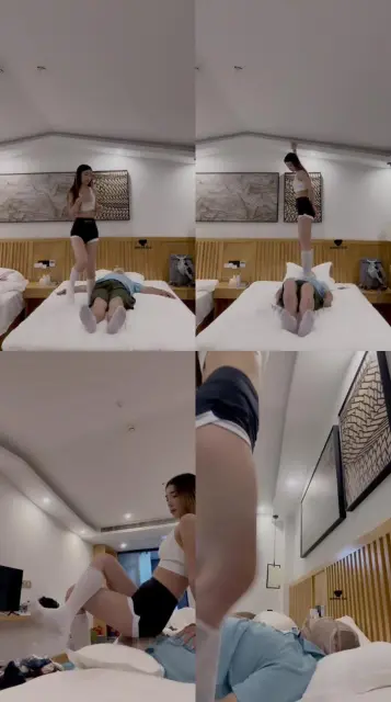 【领主老大】白丝全体重踩踏/坐脸窒息