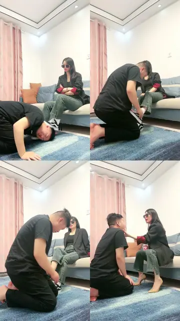 【王妃】碾压狗爪/抽耳光/跪舔板鞋白袜/圣水盛宴/袜子塞嘴