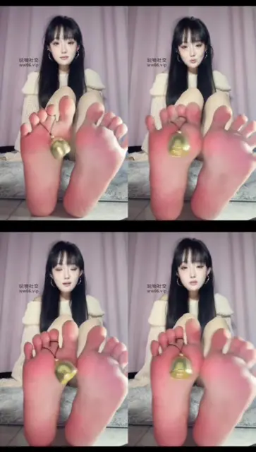 【酥酥】脚铃铛🔔榨精