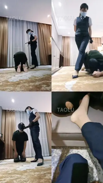 【芒果】白领职业装羞辱老板