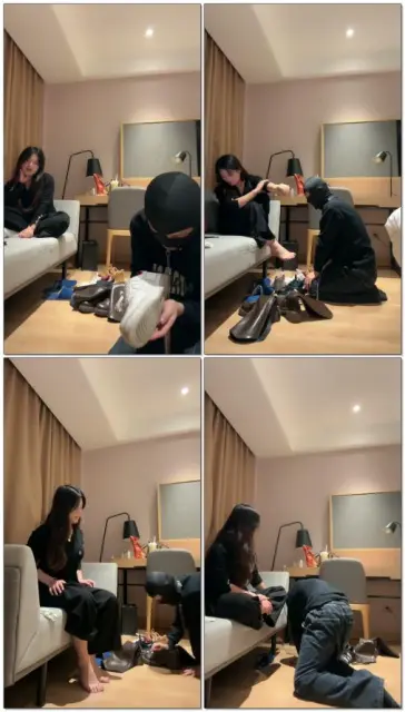 【子熙大人】开发05年学生狗圣水舔鞋奴