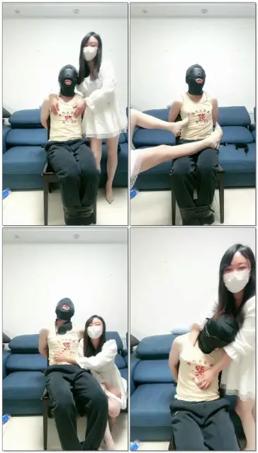 【桃子老师】TJ捆绑弟弟榨精