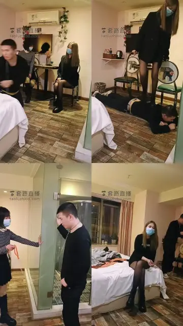 【开发素人】柠檬和她闺蜜闪闪酒店暴打男神