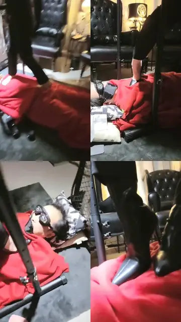 【护短S】短靴白棉袜辱狗+sp