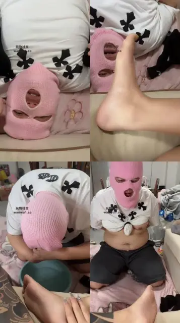 【Qi7】原味棉袜脚蹂躏踩狗脸