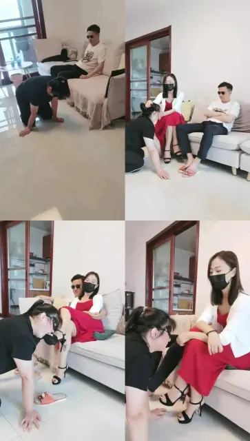 【凌儿女神】和老公一起玩废狗闺蜜