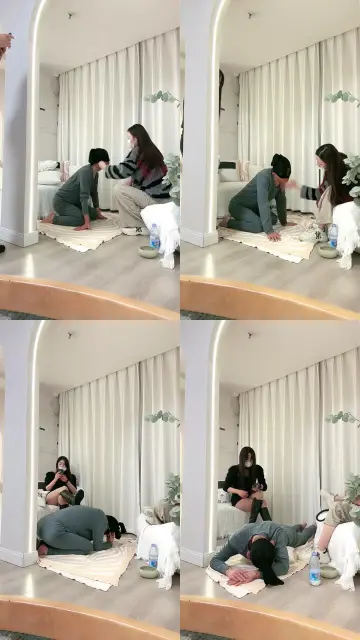 【晨颜】双S-老爹鞋+长靴虐/狂抽耳光【双视角版】