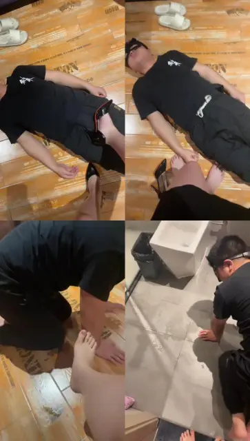 【林兮】耳光/全体重踩踏/厕所舔圣水