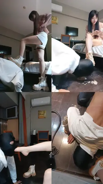 【安琪殿下】短靴暴力踩虐