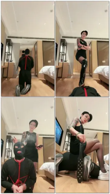 【爵恋霸主S】我的上司被我爆头SP耳光