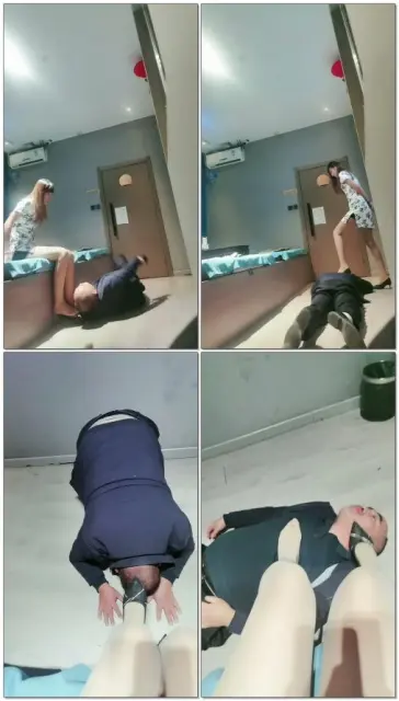 【西北傻子】开发足疗店175技师成功口水闻腿舔脚口水