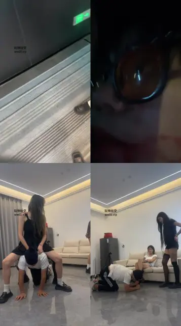 【白鹭】3S纹身小妹-轮流舔脏鞋臭袜子