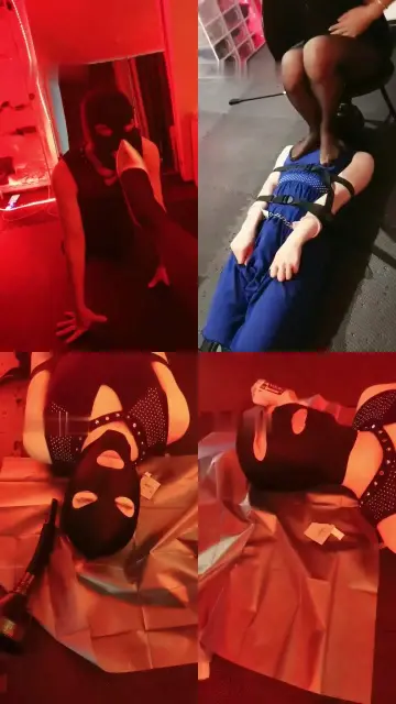 【鑫儿教头】束缚家奴当脚垫/坐脸窒息