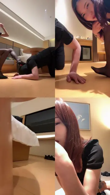 【安主子】黑丝高跟玩虐/骑狗背/脚插嘴