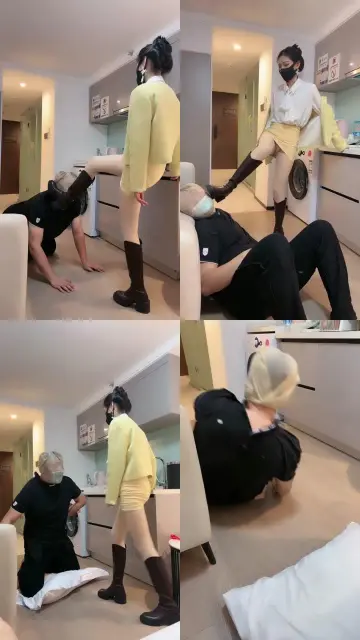 【七月大人】长靴肉丝暴力提档