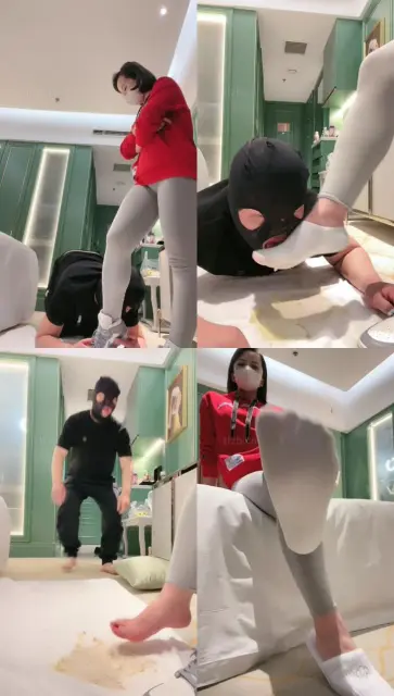 【冷颜】面包酸奶喂食/清理鞋缝/香水辱/圣水/内裤分泌物