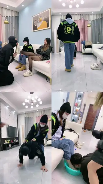 【麋鹿银儿】双S-强迫舔脏鞋底/sp骑马爬行/伺候洗脚喝脏水