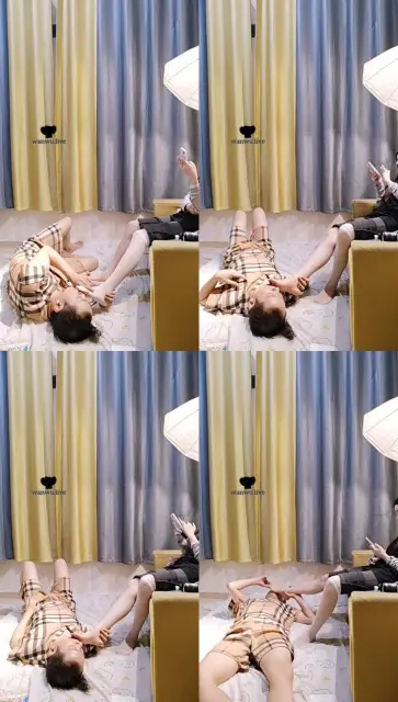 【乖乖m】裸足+白丝恋足狂舔【完整版】