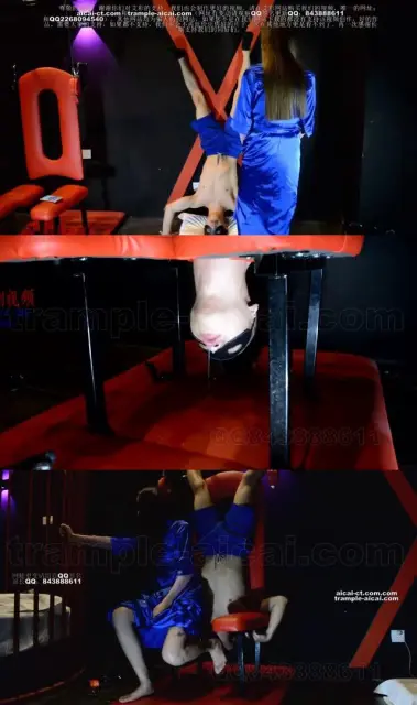 【奴隶岛】残忍倒吊插嘴吐胃液