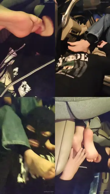 【樱樱】阳台-车内;让贱奴舔雪地靴白袜臭脚【下】