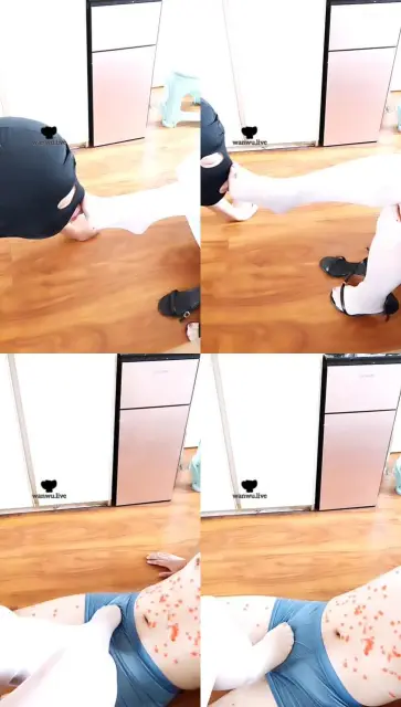 【美姿大大】肉丝脚蹂躏踩/滴蜡【上】