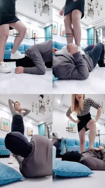 【李老师】小白鞋丝袜美腿踩踏