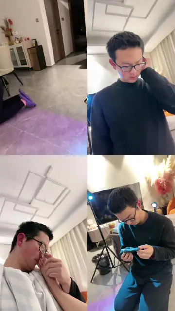 【汐言】伺候沐足/闻着裸足发骚