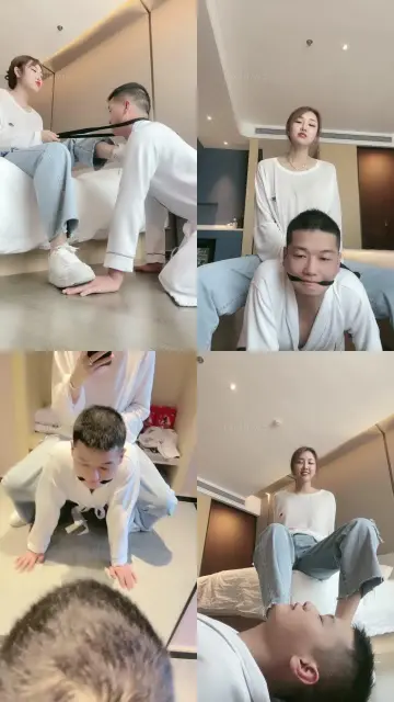 【辣妈】小白鞋碾压-骑马踢裆/舔地上浓痰/腿绞掐脖窒息