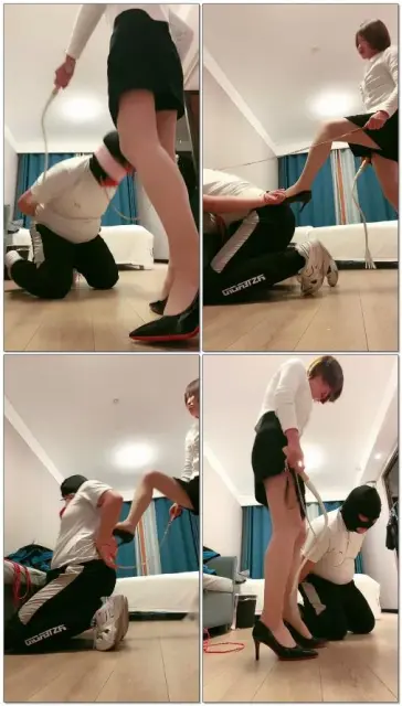 【缘彼S大大】玩肥狗鞭打脚踹