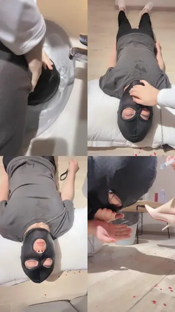 【桃桃樱】强制水窒息/碾压踩狗爪/赏赐圣水/吃厕纸/掐脖