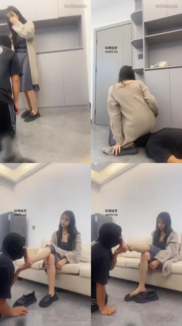 【白鹭】臭脚狂舔/骑马狗爬/全体重踩踏