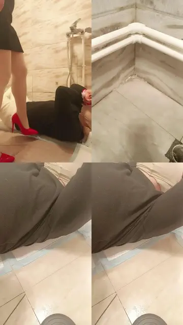 【上海颜熙S】丝带绑舔狗炸金