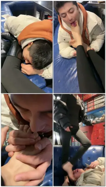 【孤傲祖宗s】KTV偶遇m清理皮靴裸足深喉粗跟插嘴