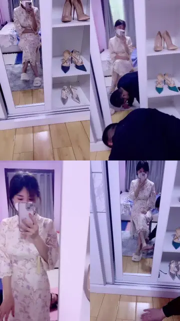 【微笑S】私奴伺候舔脚