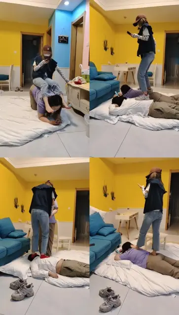 【樱樱】情侣奴-臭脚蹂躏/骑马狗爬【四】