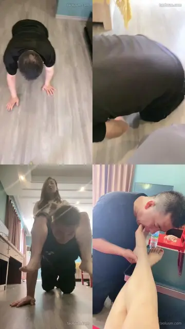 【魅儿】马奴训练/厕纸圣水/舔裸足