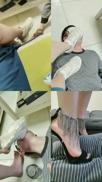 【双子姬】运动鞋踩狗脸/赏赐圣水/舔脏鞋底闻臭鞋/高跟全体重