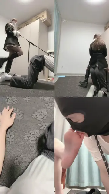 【樱子大人】长靴提档/骑马抽耳光/跪舔原味鞋袜jio